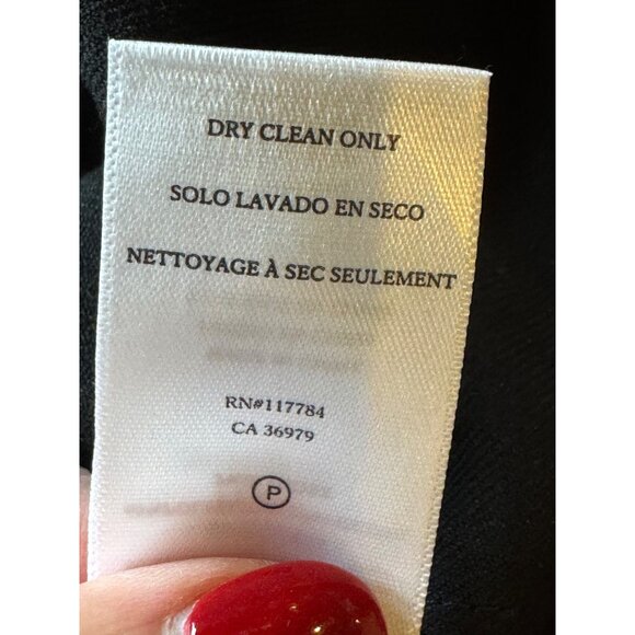 Rails‎ Top Women Medium Black Strapless Gold Button Front Lulu Party Cocktail - Picture 11 of 11